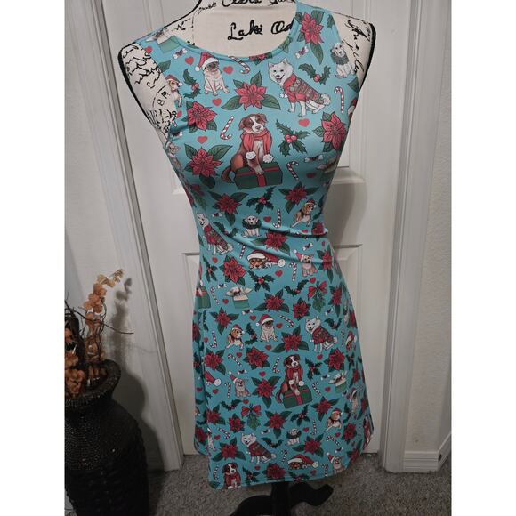 Blackmilk RARE Santa Paws Limited Edition Dress Size XS - Picture 2 of 6